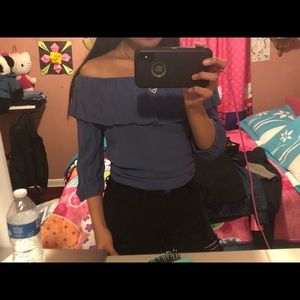 Off the shoulder top